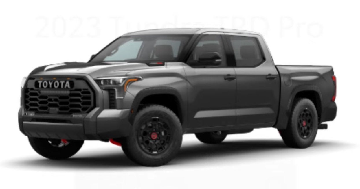 2023 Tundra TRD Pro Gets Gray Metallic Color Option 3rd Gen